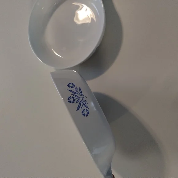 2 Vintage Corning Ware Cornflower Blue P-83-B Sauce Pan Skillets - Picture 8 of 10